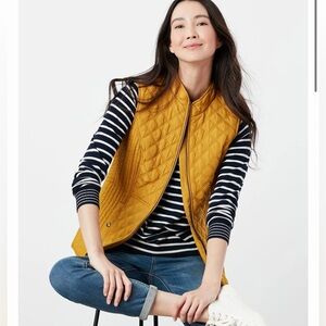 Joules Minx Quilted Vest - Like New - Size 10